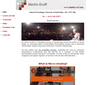 Tablet Screenshot of martingraff.com